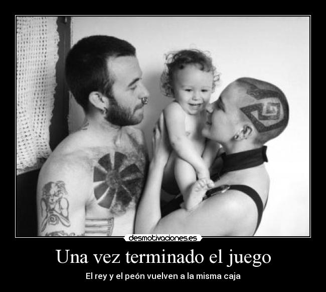 Una vez terminado el juego - 