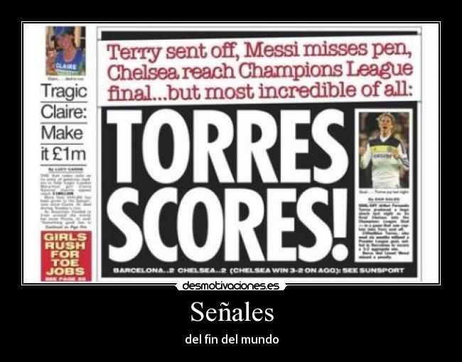 Señales - del fin del mundo