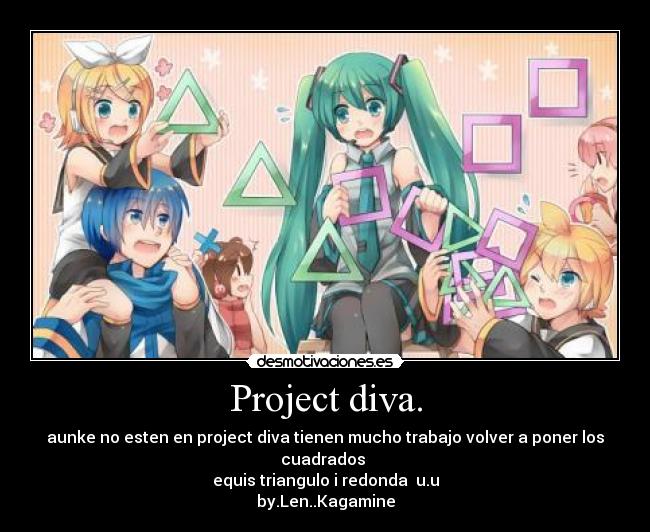 carteles project diva desmotivaciones