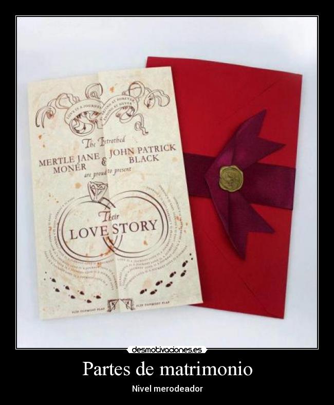 Partes de matrimonio -