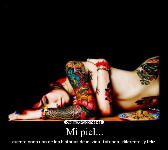 Mi piel... -