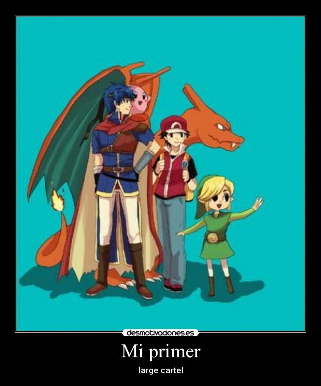 Mi primer - large cartel