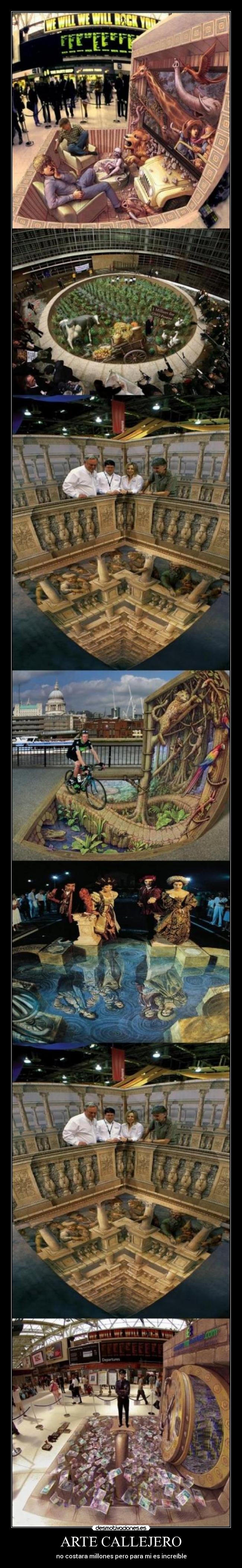 ARTE CALLEJERO - no costara millones pero para mi es increíble