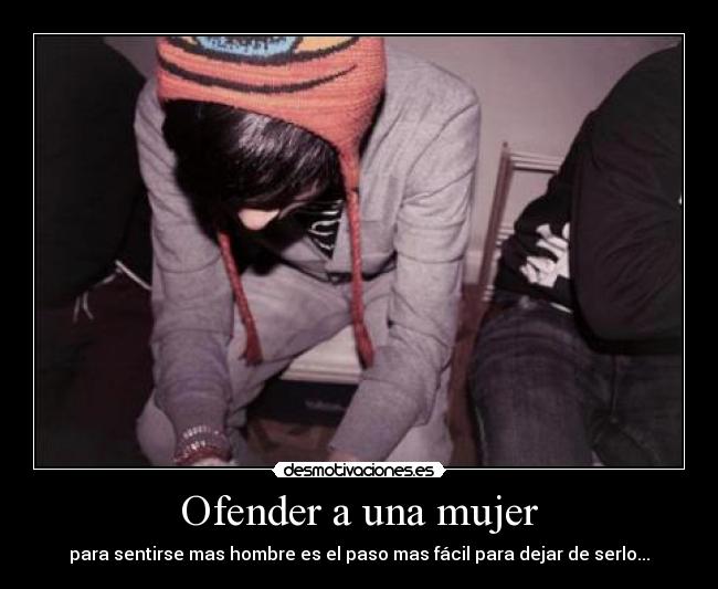 Ofender a una mujer -