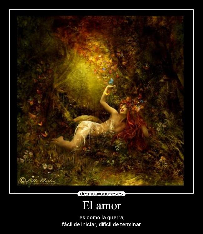 El amor -