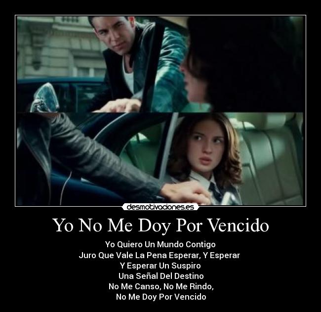 Yo No Me Doy Por Vencido - 