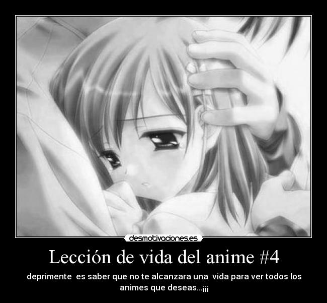 Lección de vida del anime #4 - 