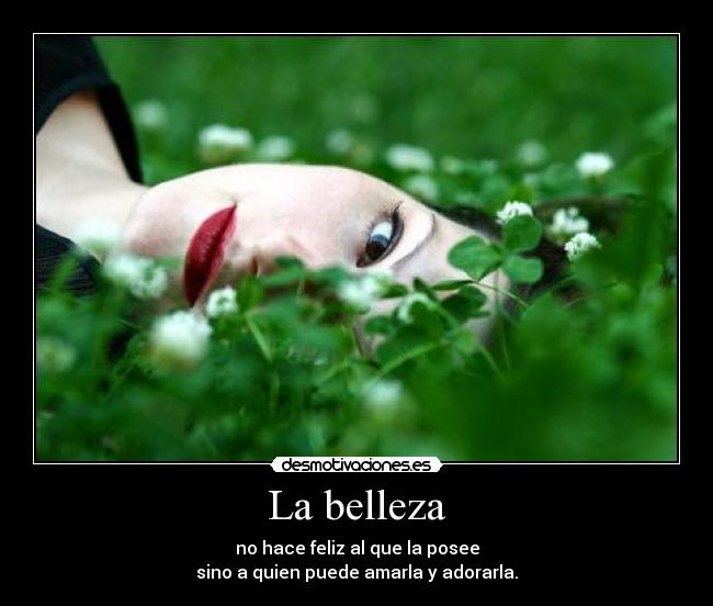La belleza - 