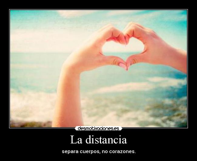 La distancia -