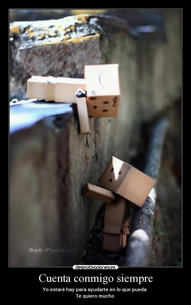 Cuenta conmigo siempre -