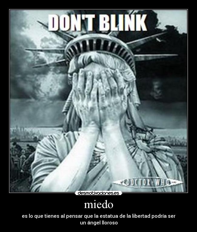 carteles miedo clantimelord desmotivaciones