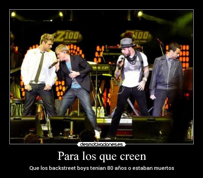 Para los que creen - 