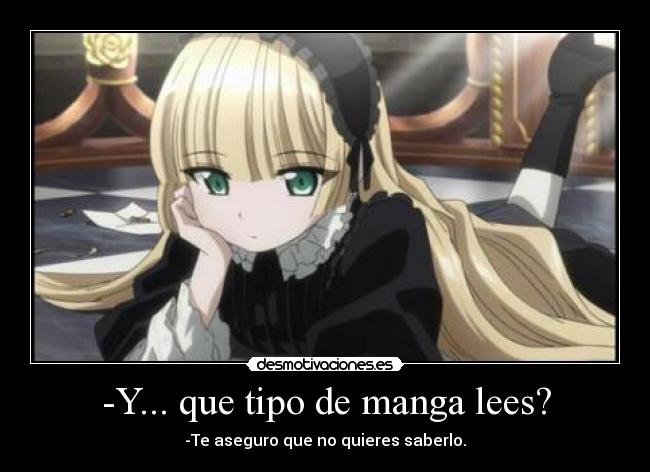 carteles anime gosick victorique perlithakawai nigatsu que estaba leyendo yaoi desmotivaciones