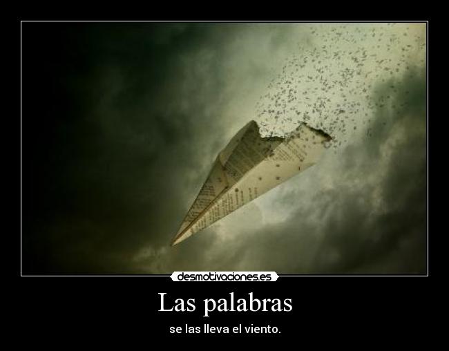 Las palabras - 