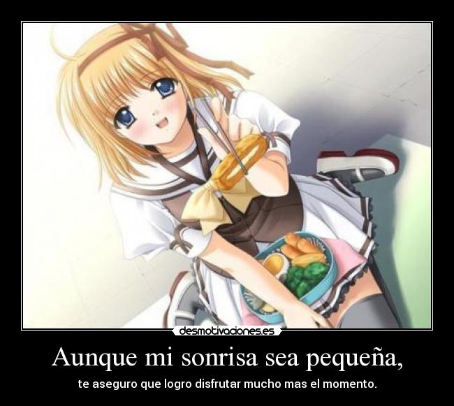 carteles sonrisa anime shuffle perlithakawai harukaze desmotivaciones