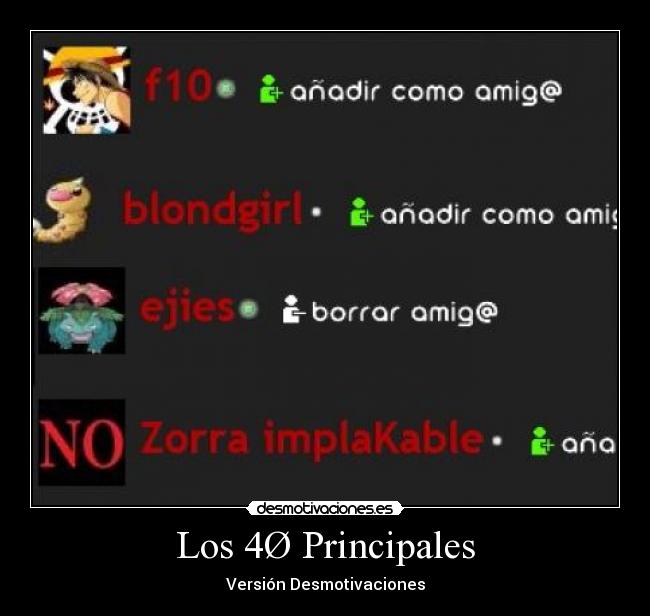 Los 4Ø Principales -