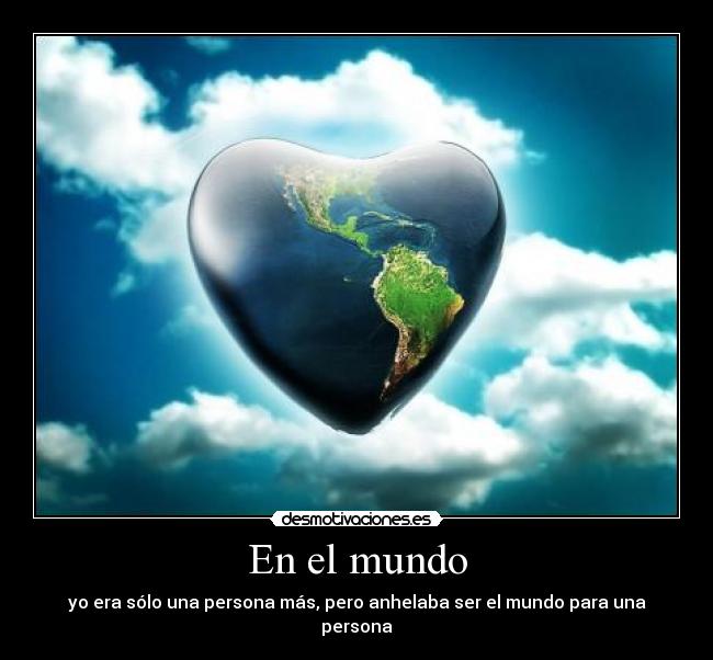 En el mundo -