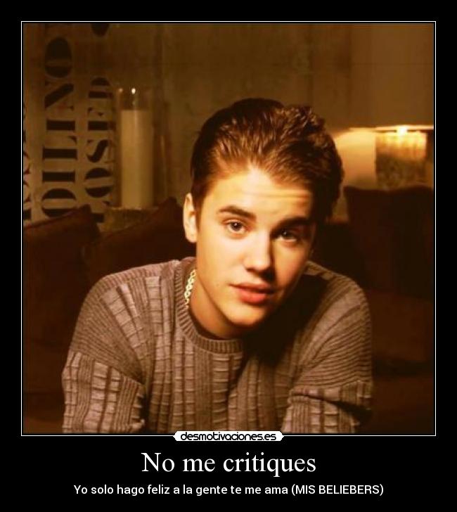 No me critiques - 