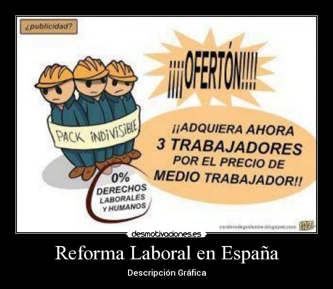 Reforma Laboral en España -
