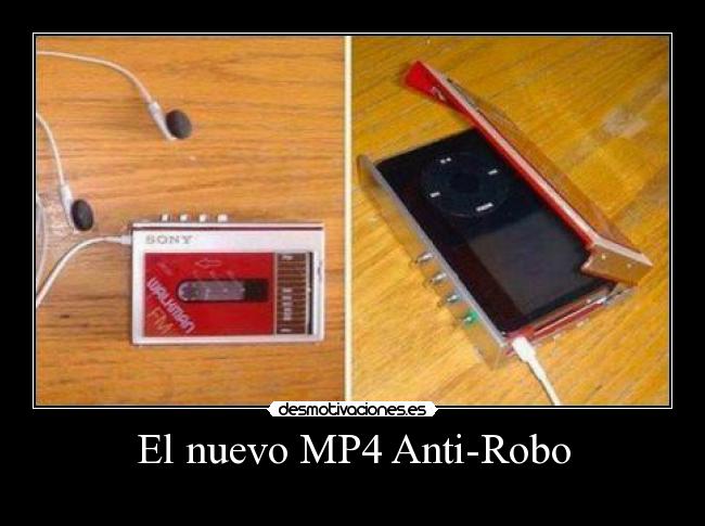 El nuevo MP4 Anti-Robo - 