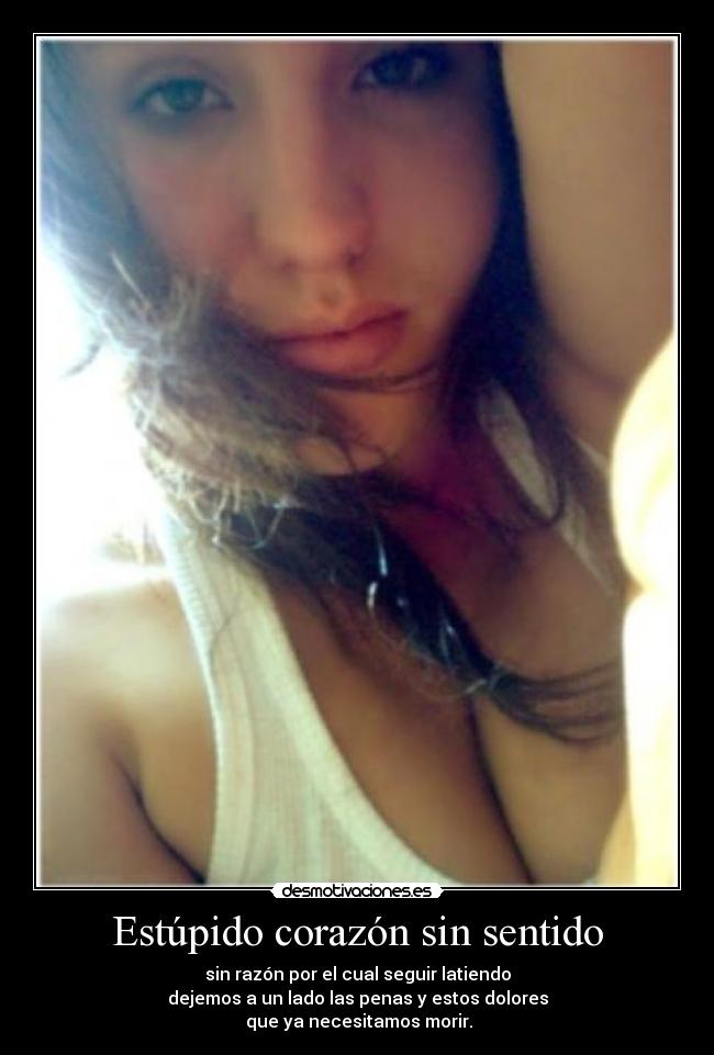 Estúpido corazón sin sentido - 