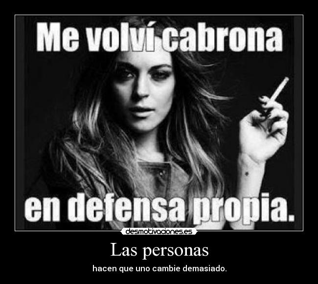 Las personas - 