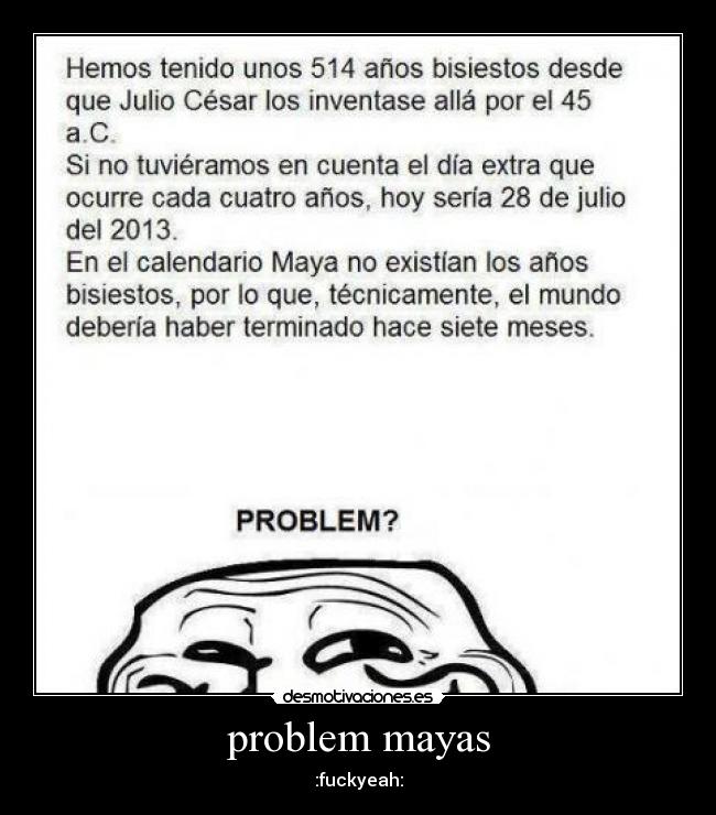 problem mayas -