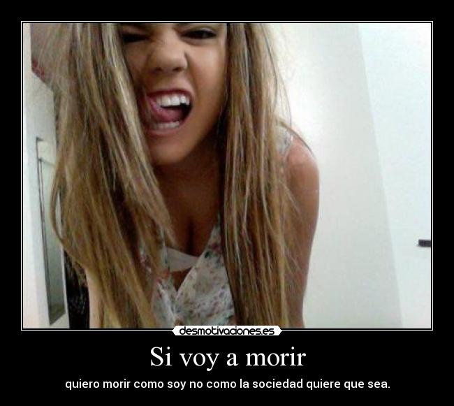 Si voy a morir - 