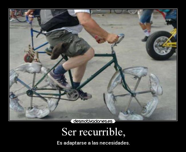 Ser recurrible, -