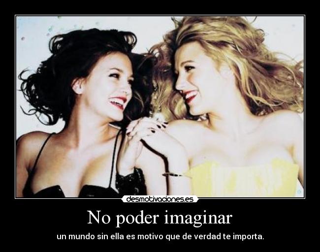 No poder imaginar -