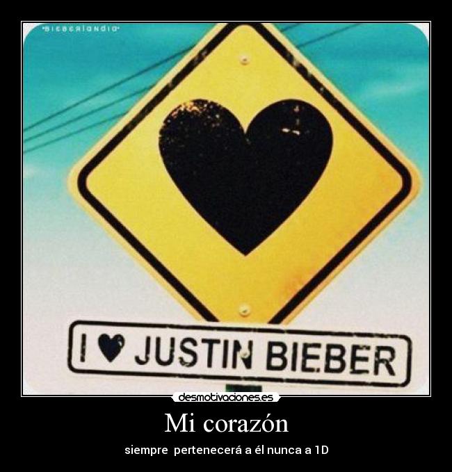 Mi corazón - siempre pertenecerá a él nunca a 1D