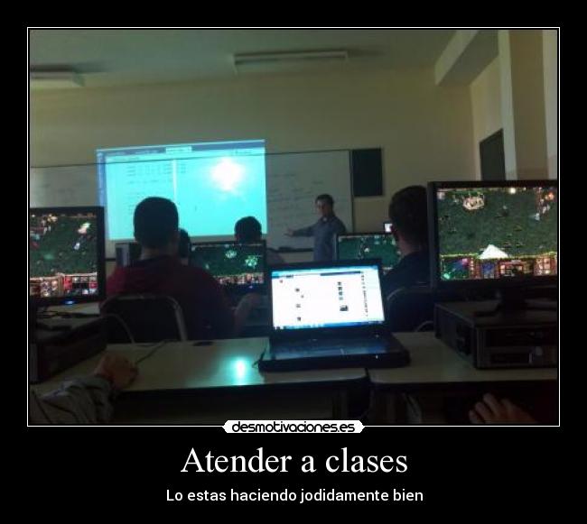 Atender a clases - 