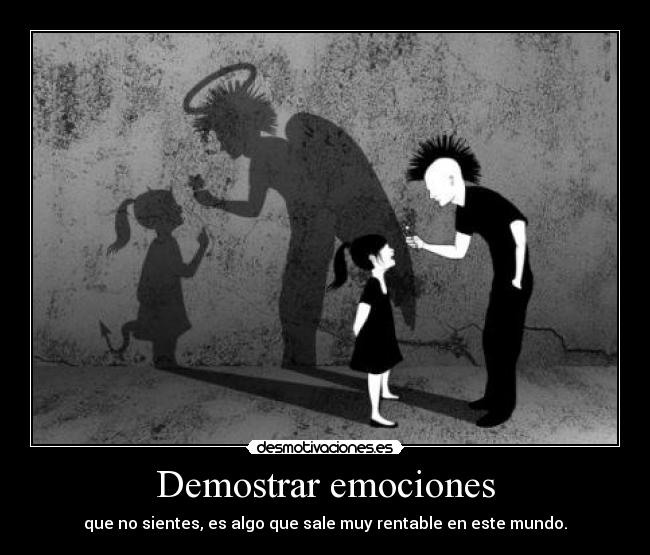 Demostrar emociones - 