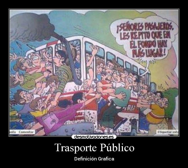 Trasporte Público - Definición Grafica