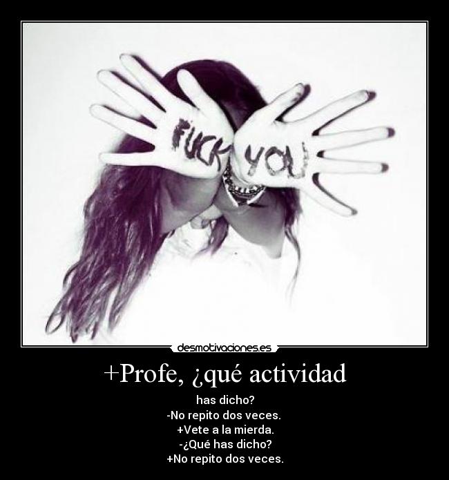 +Profe, ¿qué actividad -
