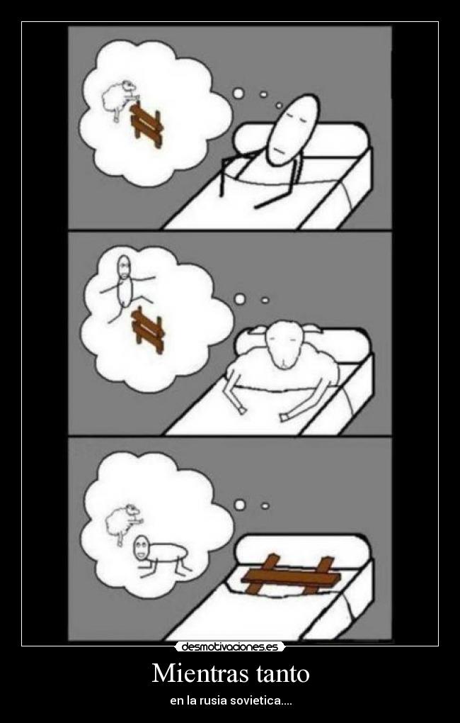 Mientras tanto - en la rusia sovietica....