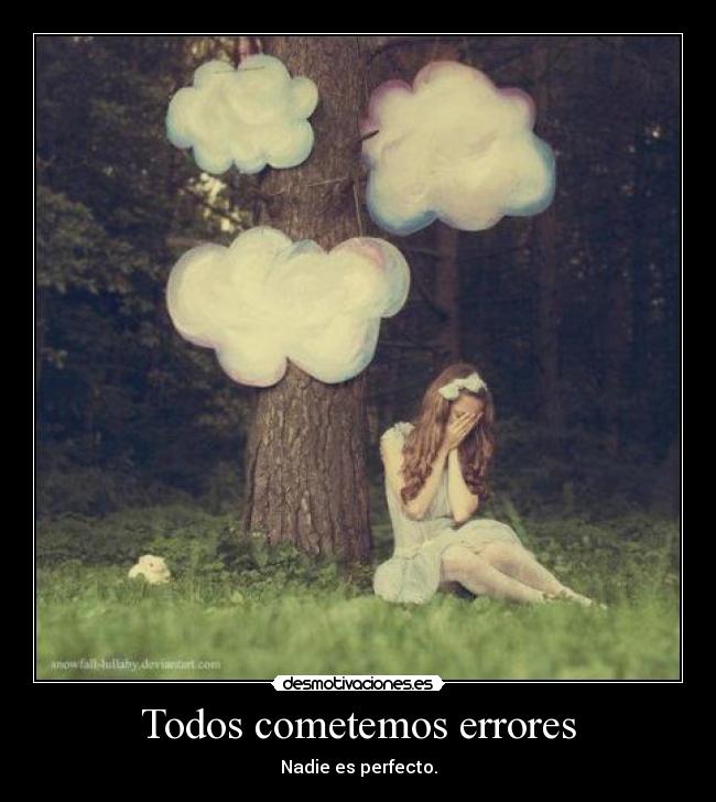 Todos cometemos errores -