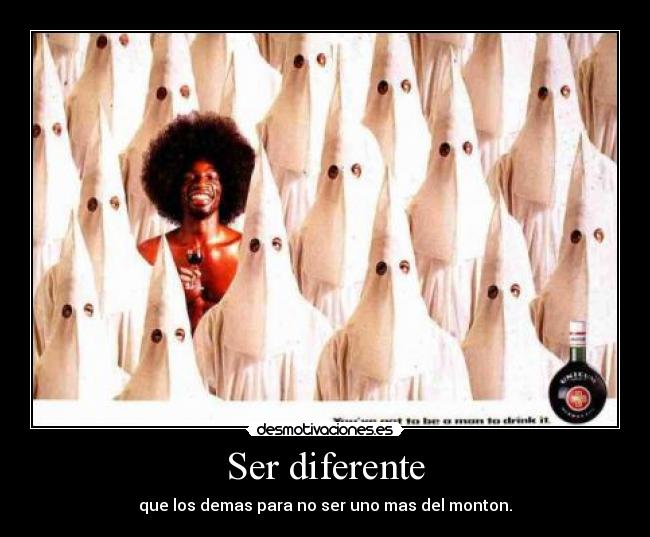 Ser diferente -