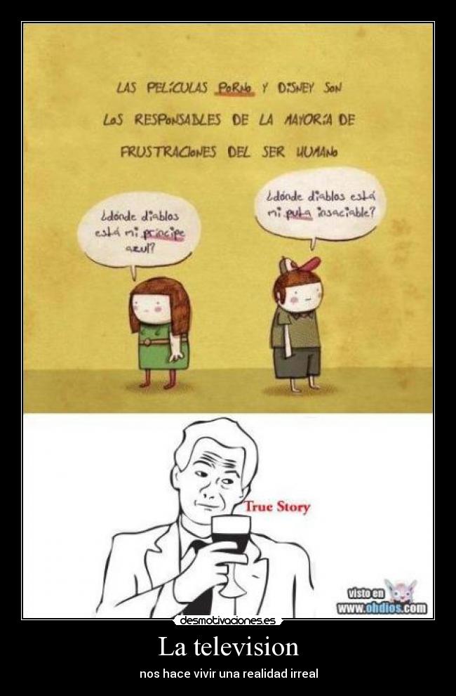 La television - nos hace vivir una realidad irreal