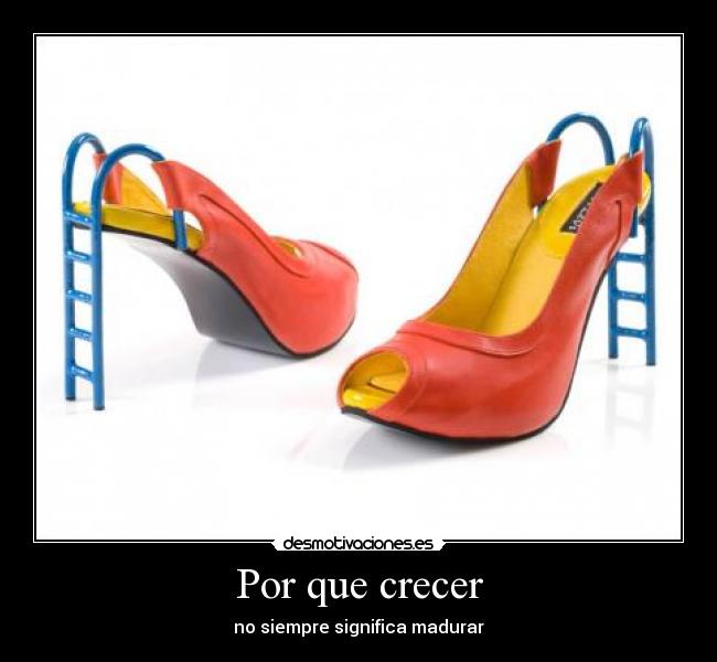 Por que crecer - no siempre significa madurar