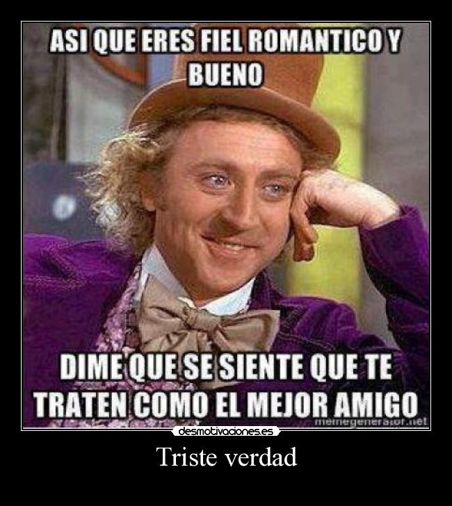 Triste verdad -