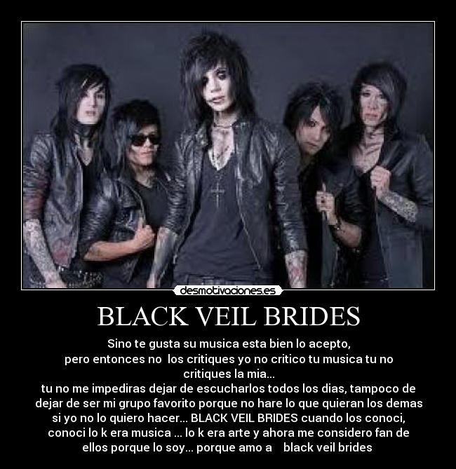 BLACK VEIL BRIDES -