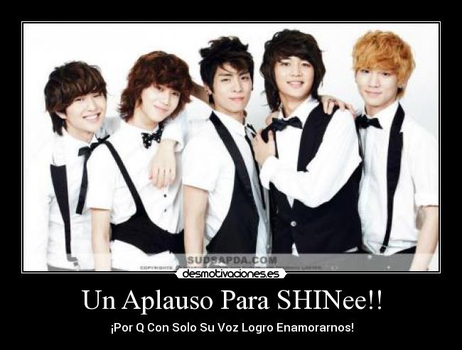 Un Aplauso Para SHINee!! - 