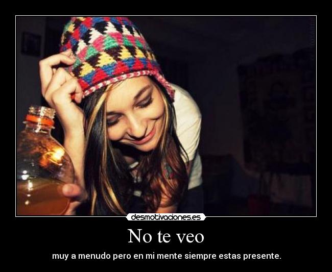 No te veo -