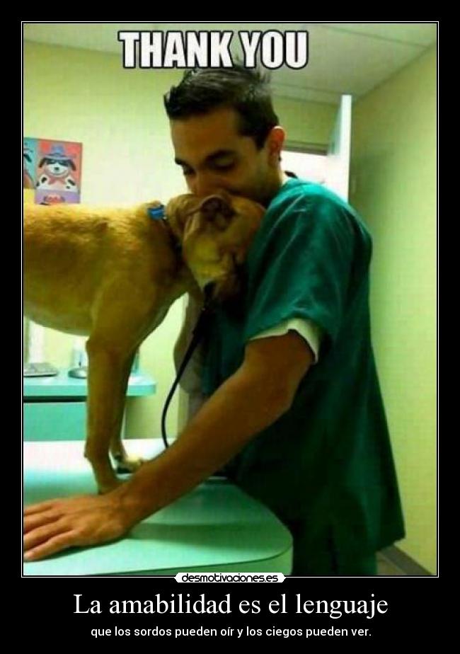 La amabilidad es el lenguaje - que los sordos pueden oír y los ciegos pueden ver.
