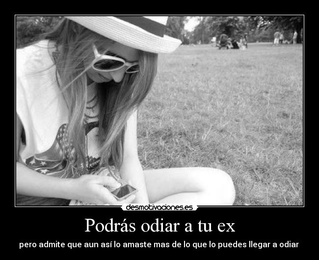 Podrás odiar a tu ex - 