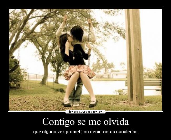 Contigo se me olvida - 