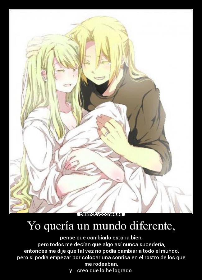 carteles mundo anime fma full metal alchemist edward elric moe cute perlithakawai nigatsu desmotivaciones