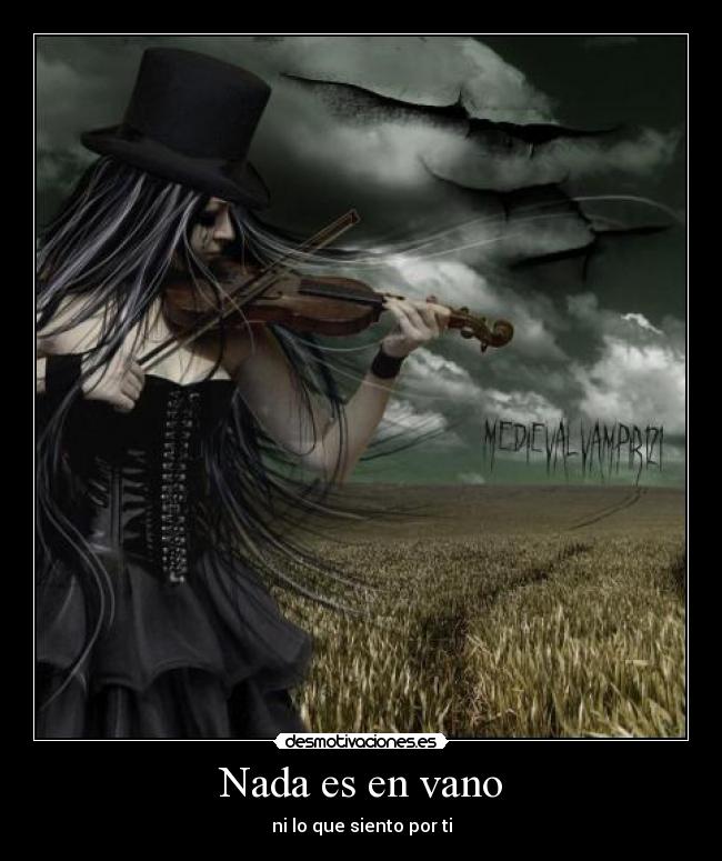 Nada es en vano -