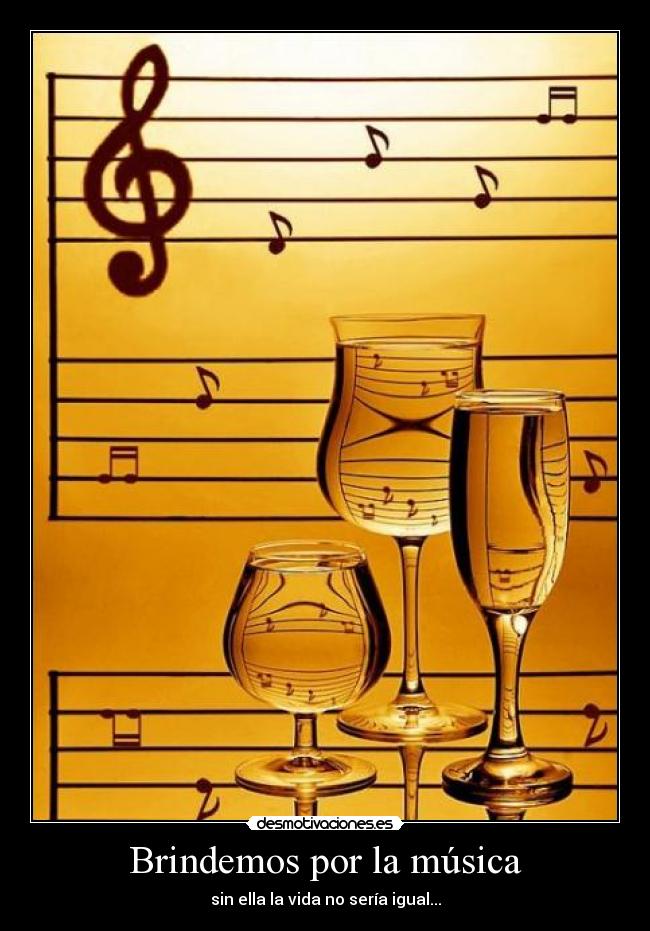 carteles musica musica desmotivaciones